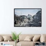 Tranh phong cảnh Hà Nội xưa - HNX015 - Ảnh 4