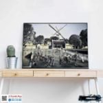 Tranh phong cảnh Hà Nội xưa - HNX013 - Ảnh 2