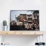 Tranh phong cảnh Hà Nội xưa - HNX012 - Ảnh 2