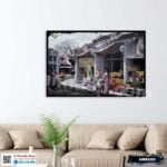 Tranh phong cảnh Hà Nội xưa - HNX009 - Ảnh 3