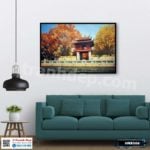 Tranh phong cảnh Hà Nội xưa - HNX008 - Ảnh 3