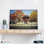 Tranh phong cảnh Hà Nội xưa - HNX008 - Ảnh 2