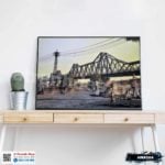 Tranh phong cảnh Hà Nội xưa - HNX004 - Ảnh 4