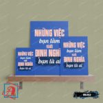 Tranh động lực trang trí văn phòng làm việc - Những việc bạn làm sẽ định nghĩa bạn là ai - DL012 - Ảnh 3