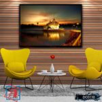Tranh canvas treo tường Decor Lâu đài bên sông - DC110