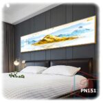 Tranh canvas khổ lớn trang trí phòng ngủ - PN151 - Ảnh 2