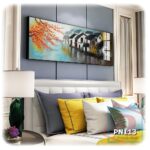 Tranh canvas khổ lớn trang trí phòng ngủ - PN113