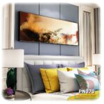 Tranh canvas khổ lớn trang trí phòng ngủ - PN070