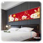 Tranh canvas khổ lớn trang trí phòng ngủ - PN025 - Ảnh 2