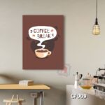Tranh trang trí quán cafe - Coffee break - CF009
