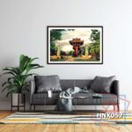 Tranh phong cảnh Hà Nội xưa - HNX052
