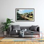 Tranh phong cảnh Hà Nội xưa - HNX033