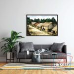 Tranh phong cảnh Hà Nội xưa - HNX027