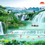 Tranh sơn thủy hữu tình - ST031 - Ảnh 4