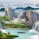 Tranh sơn thủy hữu tình - ST037 - Ảnh 4