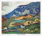 Tranh canvas - Les Alpilles Mountain Landscape near Saint-Remy (1889) - Vincent van Gogh - DH006 - Ảnh 3