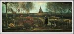 Tranh canvas - The Parsonage Garden at Nuenen in Spring (1884) - Vincent van Gogh - DH009 - Ảnh 3