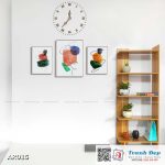 SET 3 tranh canvas decor phong cách minimalist, trừu tượng hiện đại - AR015