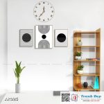 SET 3 tranh canvas decor phong cách minimalist, trừu tượng hiện đại - AR025