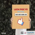 Tranh động lực trang trí phòng làm việc - Luôn phục vụ khách hàng trên mức mong đợi - DL549 - Ảnh 3