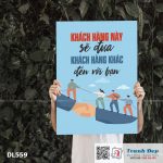 Tranh động lực trang trí phòng làm việc - Khách hàng này sẽ đưa khách hàng khác đến với bạn - DL559 - Ảnh 3