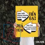 Tranh động lực trang trí văn phòng làm việc - Chi tiết, trách nhiệm, cẩn thận tạo nên tiền bạc - DL129 - Ảnh 3