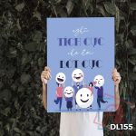Tranh động lực trang trí văn phòng làm việc - Nghĩ tích cực cho đời bớt cực - DL155 - Ảnh 3