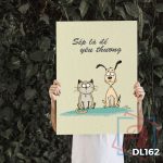 Tranh động lực trang trí văn phòng làm việc - Sếp là để yêu thương - DL162 - Ảnh 3
