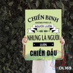 Tranh động lực trang trí văn phòng làm việc - Chiến binh không phải là người luôn chiến thắng - DL169 - Ảnh 3