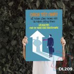 Tranh động lực trang trí phòng làm việc - Cách tốt nhất để thành công trong đời - DL209 - Ảnh 3