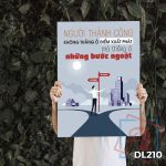 Tranh động lực trang trí phòng làm việc - Người thành công không thắng ở điểm xuất phát - DL210 - Ảnh 3