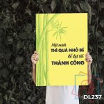 Tranh động lực trang trí phòng làm việc - Một mình thì quá nhỏ bé để đạt tới thành công - DL237 - Ảnh 3