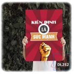 Tranh động lực trang trí phòng làm việc - Kiên định là sức mạnh - DL252 - Ảnh 3