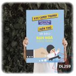Tranh động lực trang trí phòng làm việc - Khi cạnh tranh, đừng mang theo lòng hận thù. Hận thù sẽ kéo bạn ngã - DL259 - Ảnh 3