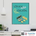 Tranh động lực trang trí phòng làm việc - Lớp học nhỏ, cộng đồng lớn - DL317