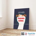 Tranh động lực trang trí phòng làm việc - Cơ hội đổi mới thành công - DL318 - Ảnh 3