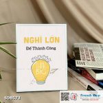 Tranh động lực để bàn làm việc - Nghĩ lớn để thành công - SDB573