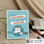 Tranh động lực để bàn làm việc - Cho đi hào phóng, đón nhận tuyệt vời - SDB575