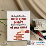 Tranh động lực để bàn làm việc - Những khách hàng khó tính nhất chính là nguồn học vĩ đại nhất - SDB586