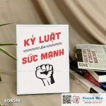 Tranh động lực để bàn làm việc - Kỷ luật là sức mạnh - SDB596