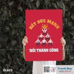 Tranh động lực trang trí phòng làm việc - Kết sức mạnh, nối thành công - DL675 - Ảnh 3