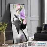 Tranh đơn canvas treo tường Decor Chân dung nghệ thuật - DC364