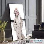 Tranh đơn canvas treo tường Decor Cô gái - DC369