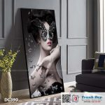 Tranh đơn canvas treo tường Decor Chân dung nghệ thuật - DC390