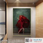 Tranh đơn canvas treo tường Decor Vũ công ballet - DC428