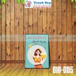 Tranh trang trí quán bia, quán nhậu BIA005-Đô em cũng được vài ly, nếu anh cũng vậy mình dzô cái nào
