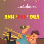 Tranh trang trí quán bia, quán nhậu BIA012-Nhà em có bán rượu không mà nhìn em anh say quá - Ảnh 2