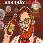 Tranh trang trí quán bia, quán nhậu BIA014-Tự nhiên anh thấy lờ đờ, tưởng rằng say rượu ai ngờ say em - Ảnh 2